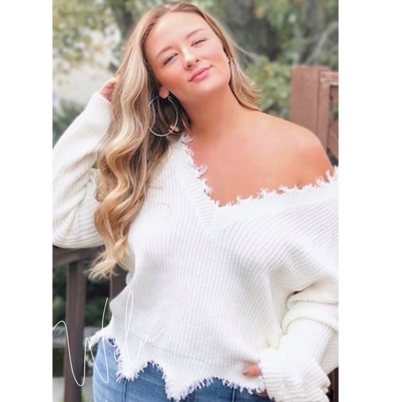 distressed sweater dress plus size